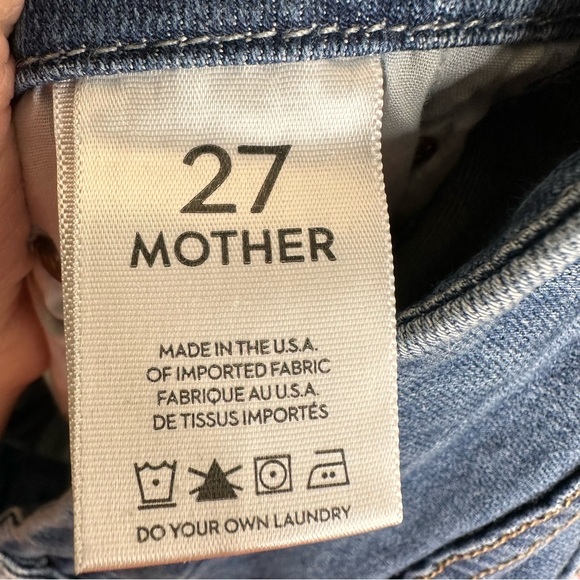 MOTHER The Looker “Joyride” Jeans in Medium Wash 27 - Picture 6 of 8